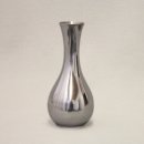 [ KAUFEN ] Blumenvase - H.17 x B.8 cm - Metall - Silber [...